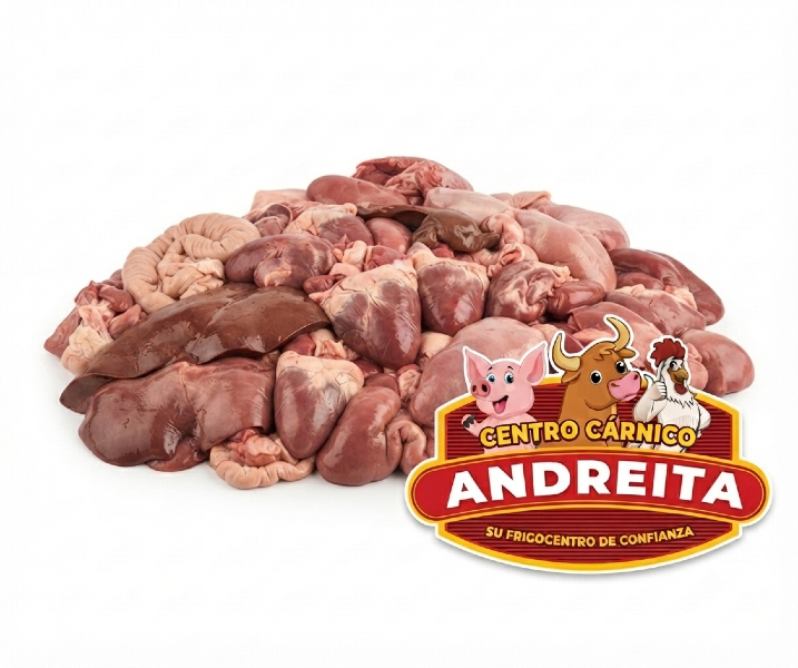 Visceras de cerdo